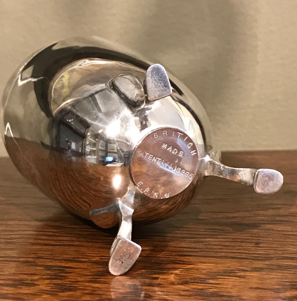 Stylish 1930s Silver Plated Sugar Caster View III