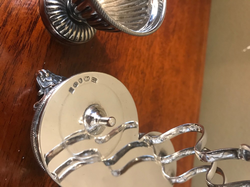 Quality Victorian Silver Plated Breakfast Cruet View III