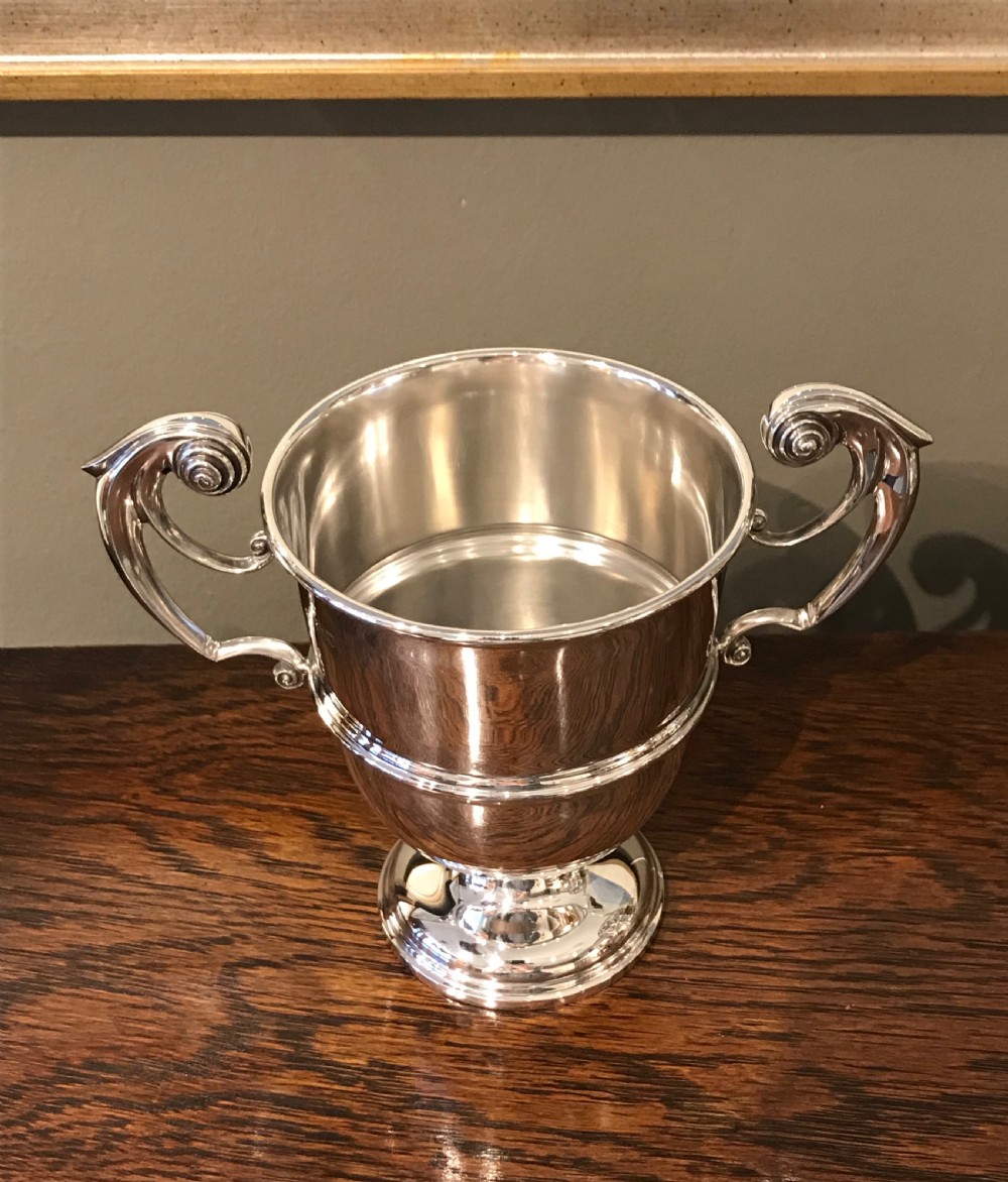 Edwardian Solid Silver Trophy Cup, 1904