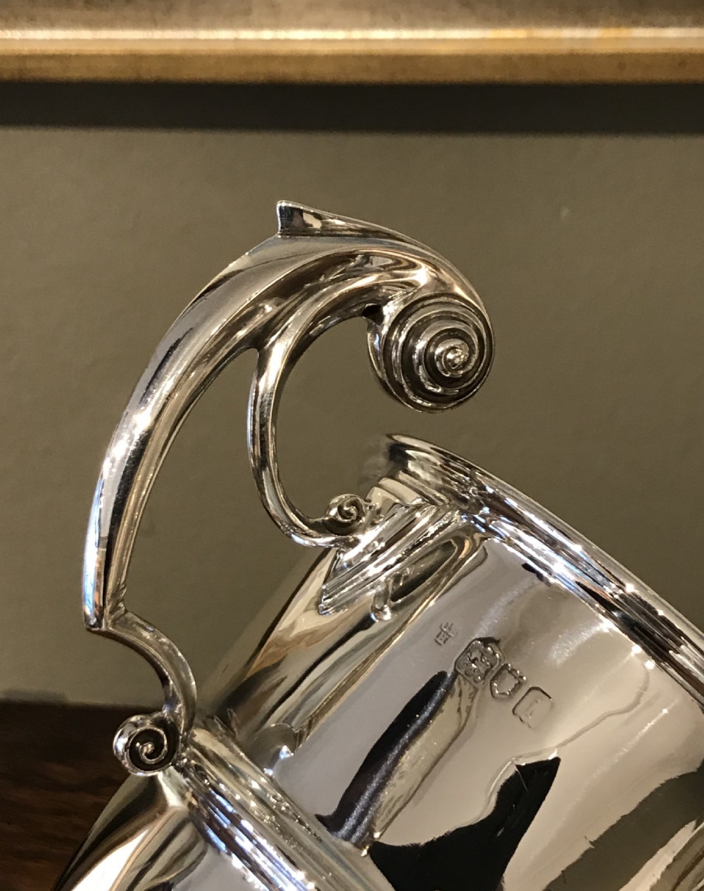 Edwardian Solid Silver Trophy Cup, 1904 View III