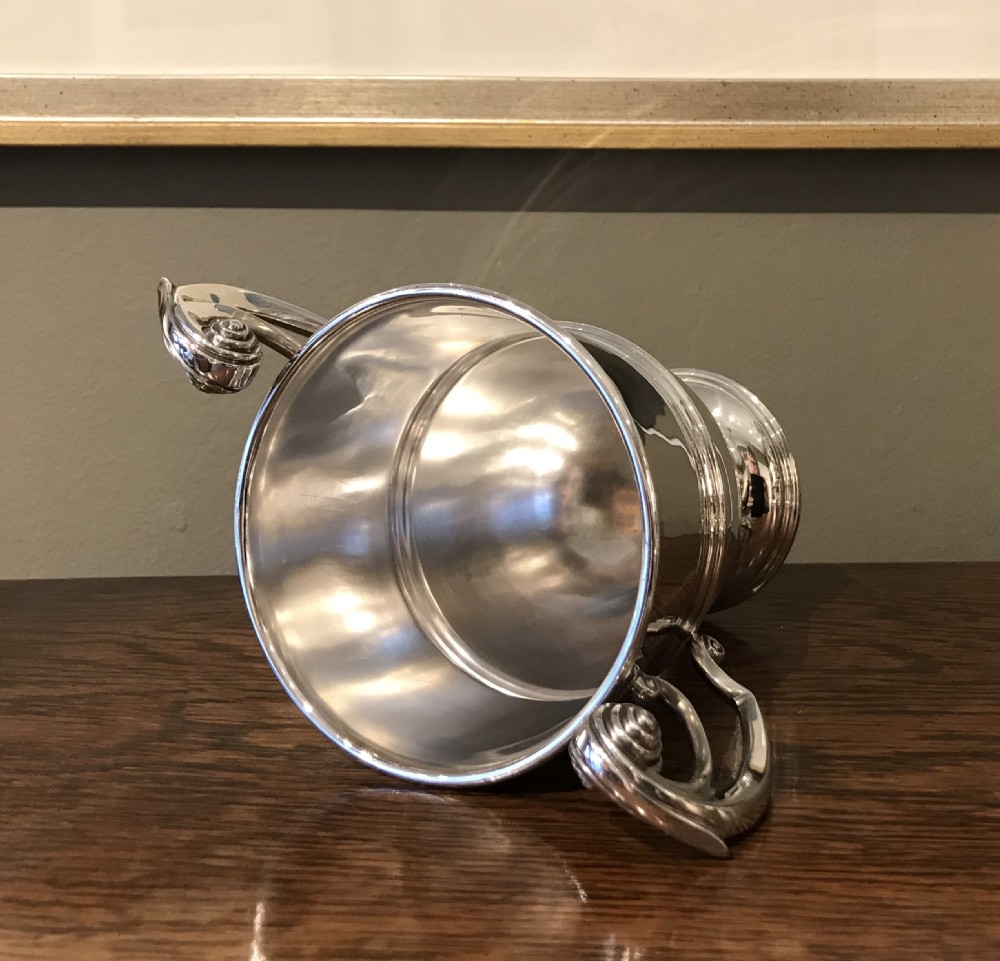 Edwardian Solid Silver Trophy Cup, 1904 View V