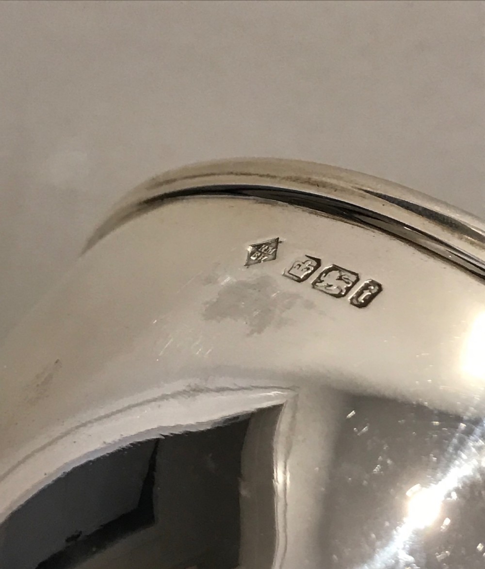 Late Victorian Solid Silver Bowl, 1901 View II