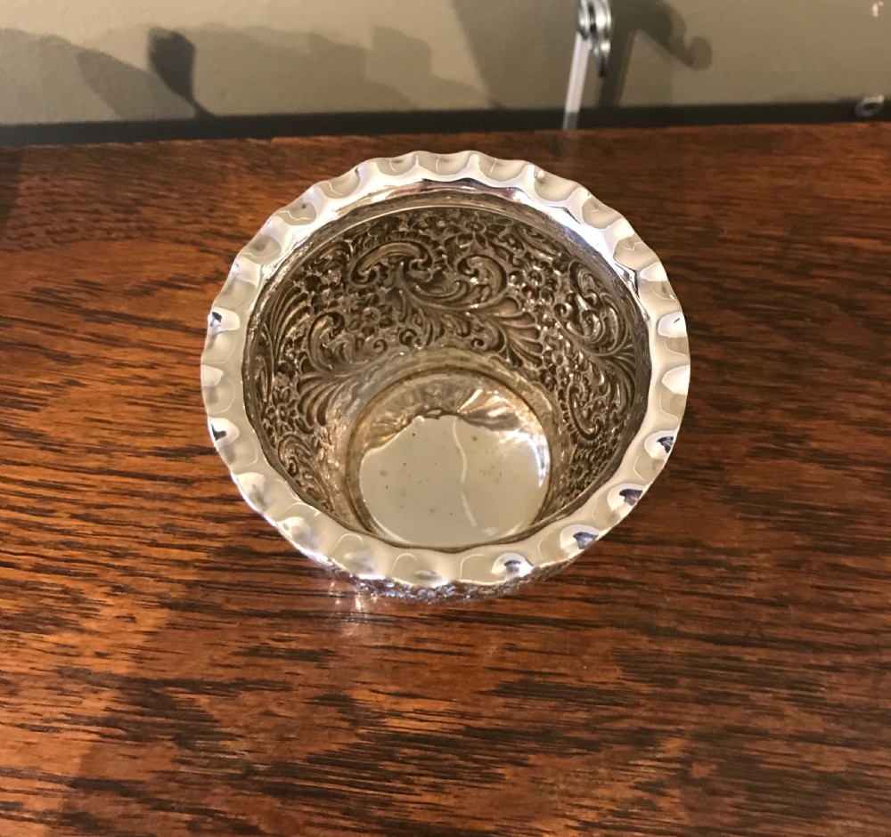 Victorian Solid Silver Bachelors Tea Set, 1894 View VIII