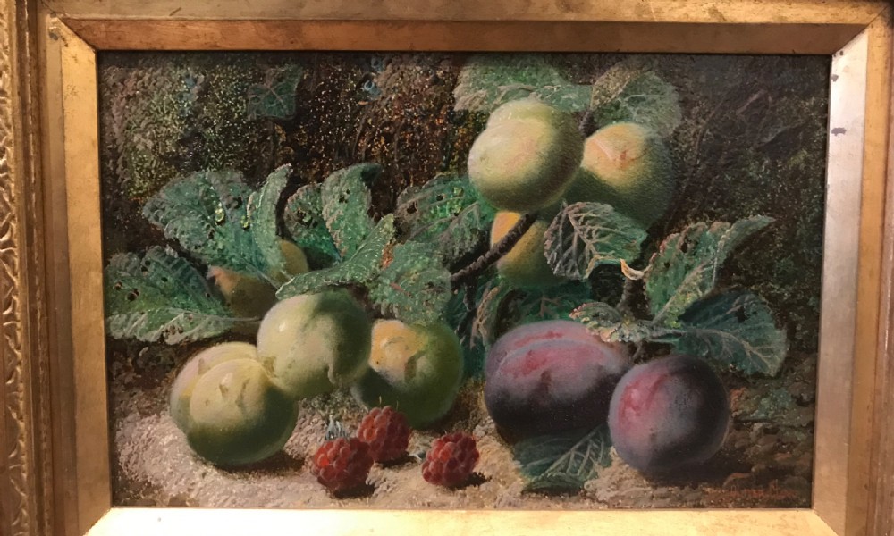 Superb Still Life Oil Painting by Oliver Clare View II