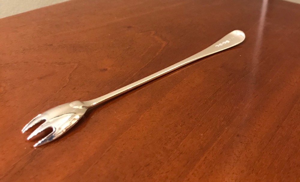 William IV Silver Pickle Fork, 1833 View II