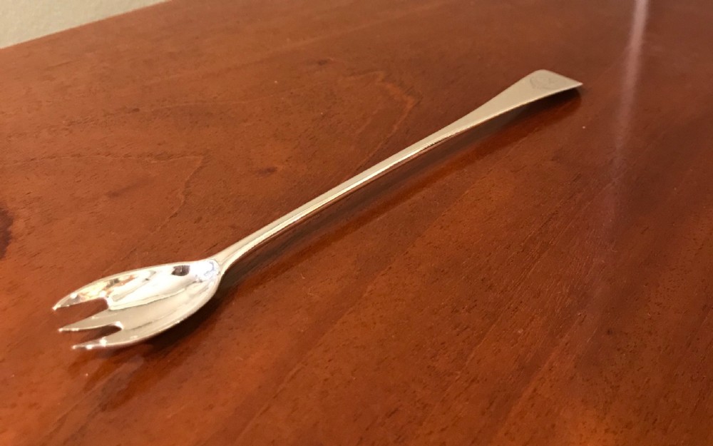 William IV Silver Pickle Fork, 1833 View IV