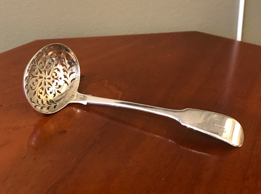 Quality William IV Silver Sifter Spoon
