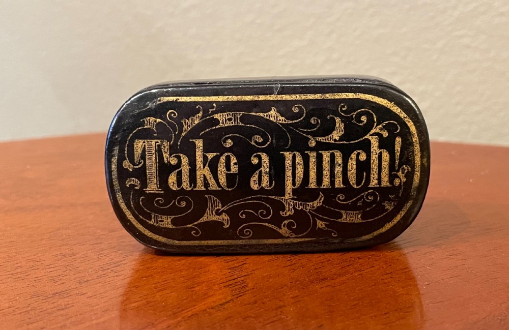 Stunning Georgian Take a Pinch Snuff Box