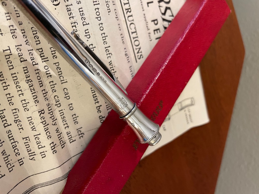 Solid Silver Pencil, ‘Eversharp’, London View IV