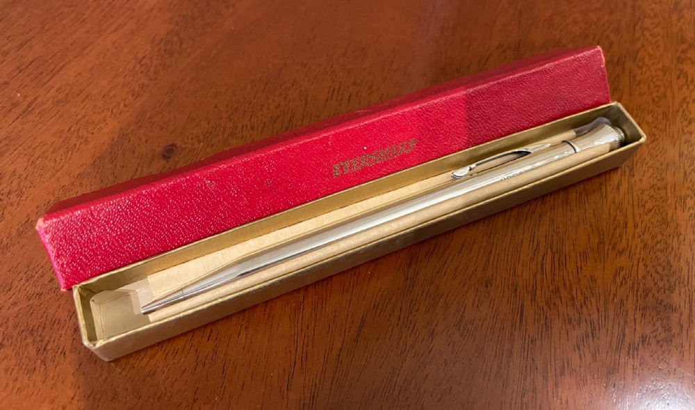 Solid Silver Pencil, ‘Eversharp’, London View V