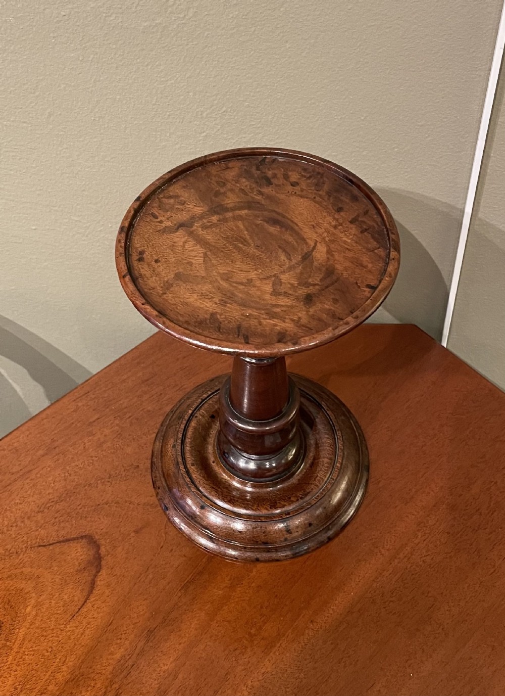 Fabulous Georgian Mahogany Candle Stand
