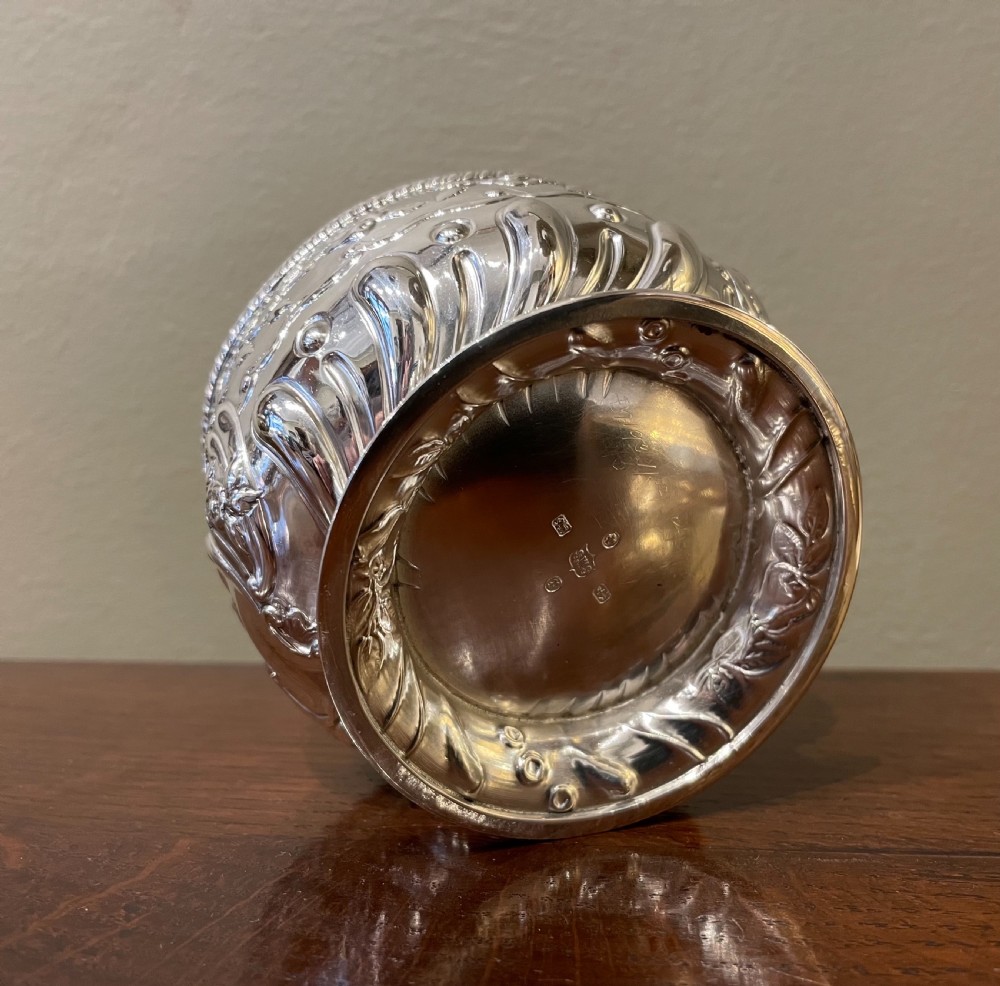 Very Attractive Victorian Silver Bowl, 1889 View VIII