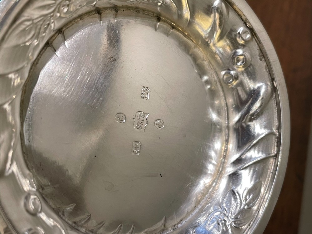 Very Attractive Victorian Silver Bowl, 1889 View IX