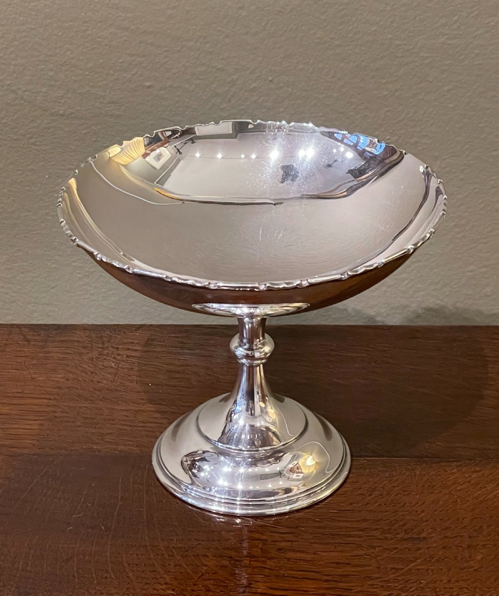 George V Silver Tazza Bon Bon Dish View V