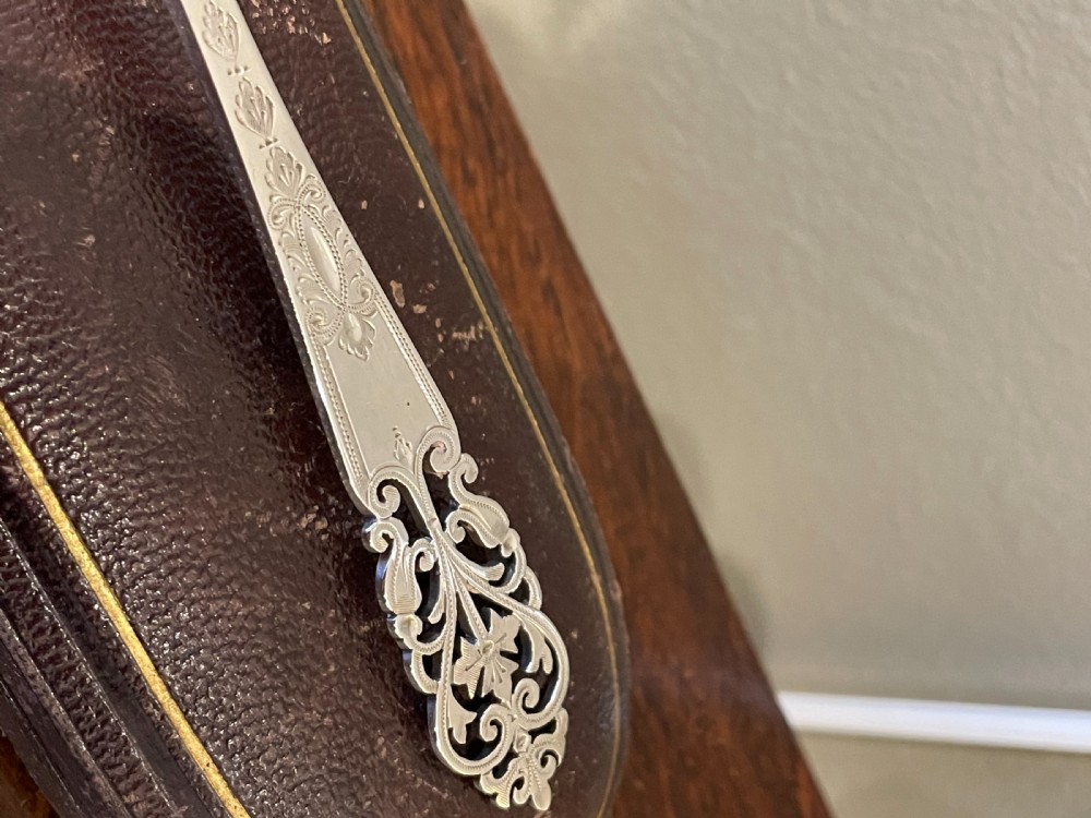 Edwardian Solid Silver Spoon, 1909 View VII