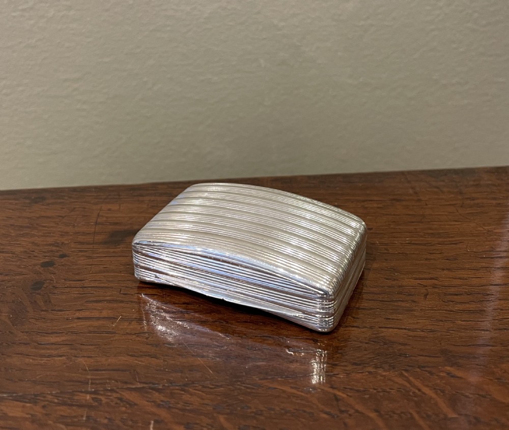 George III Solid Silver Snuff Box, 1807 View V