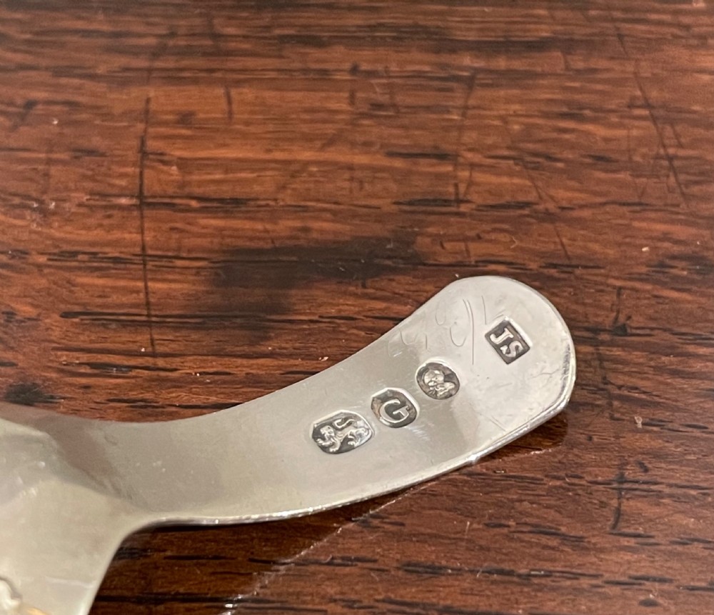 George III silver caddy spoon, Josiah Snatt View VI