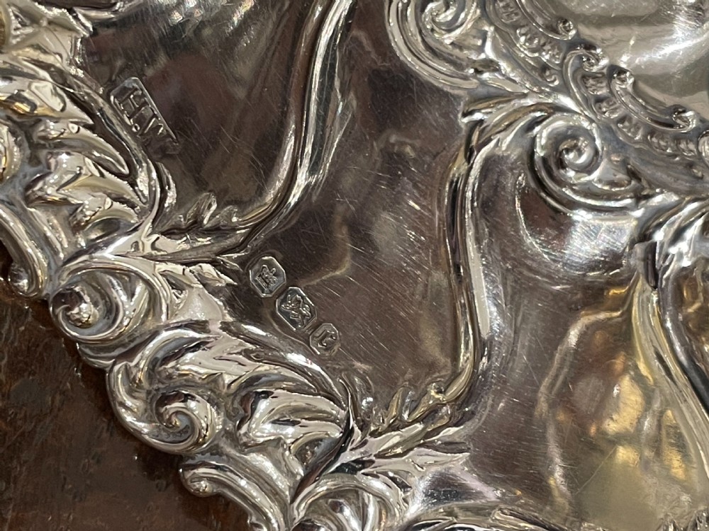 Pretty Victorian Silver Bowl View VII