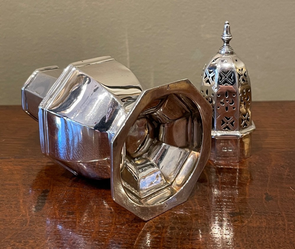 Edwardian Silver Sugar Caster, Chester View VI