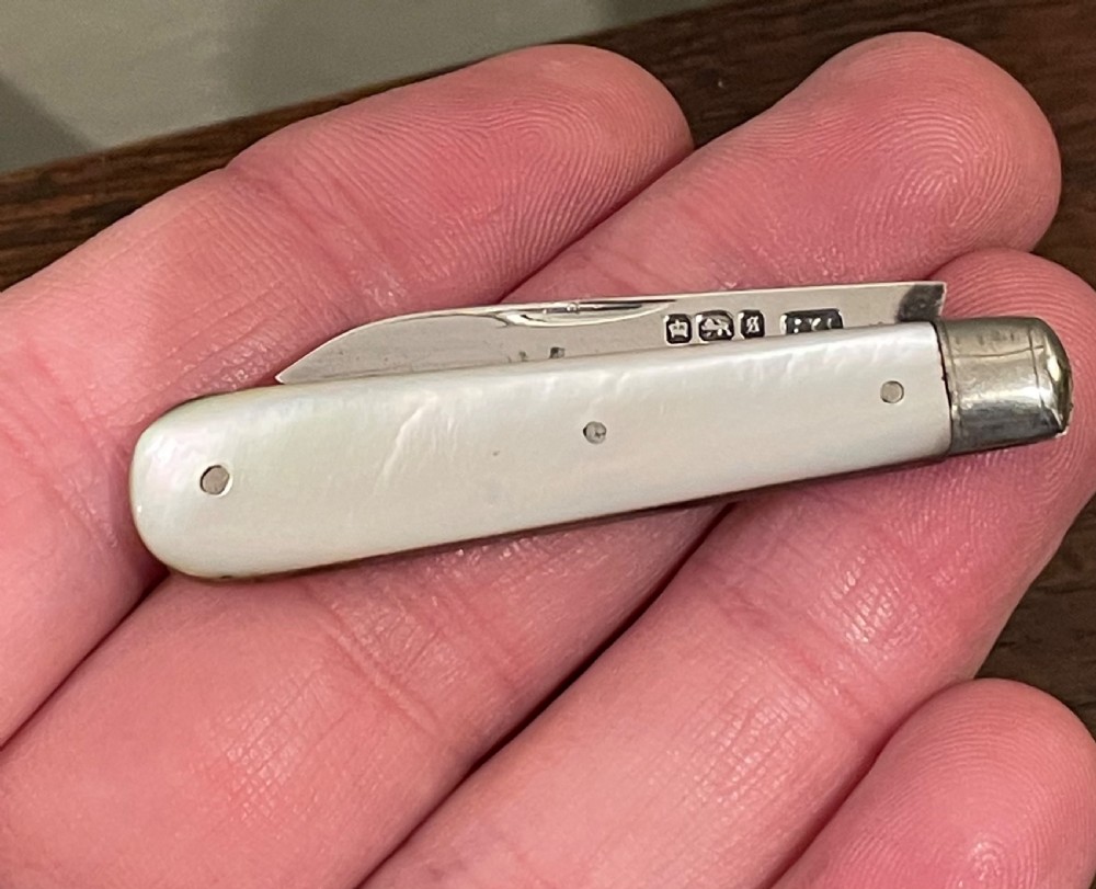 Edwardian Silver Pocket Knife, 1910 View III