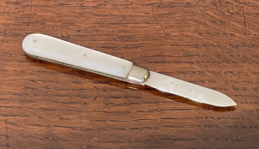 Edwardian Silver Pocket Knife, 1910 View VIII