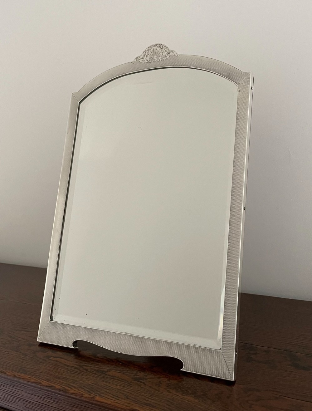 George V Silver Dressing Table Mirror by Mappin & Webb