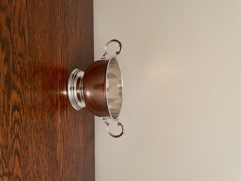 George V Solid Silver Sugar Basin View II