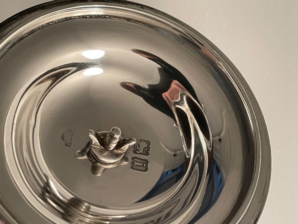 Quality Edwardian Four Piece Solid Silver Tea Service, 2,300 grams  View VIII