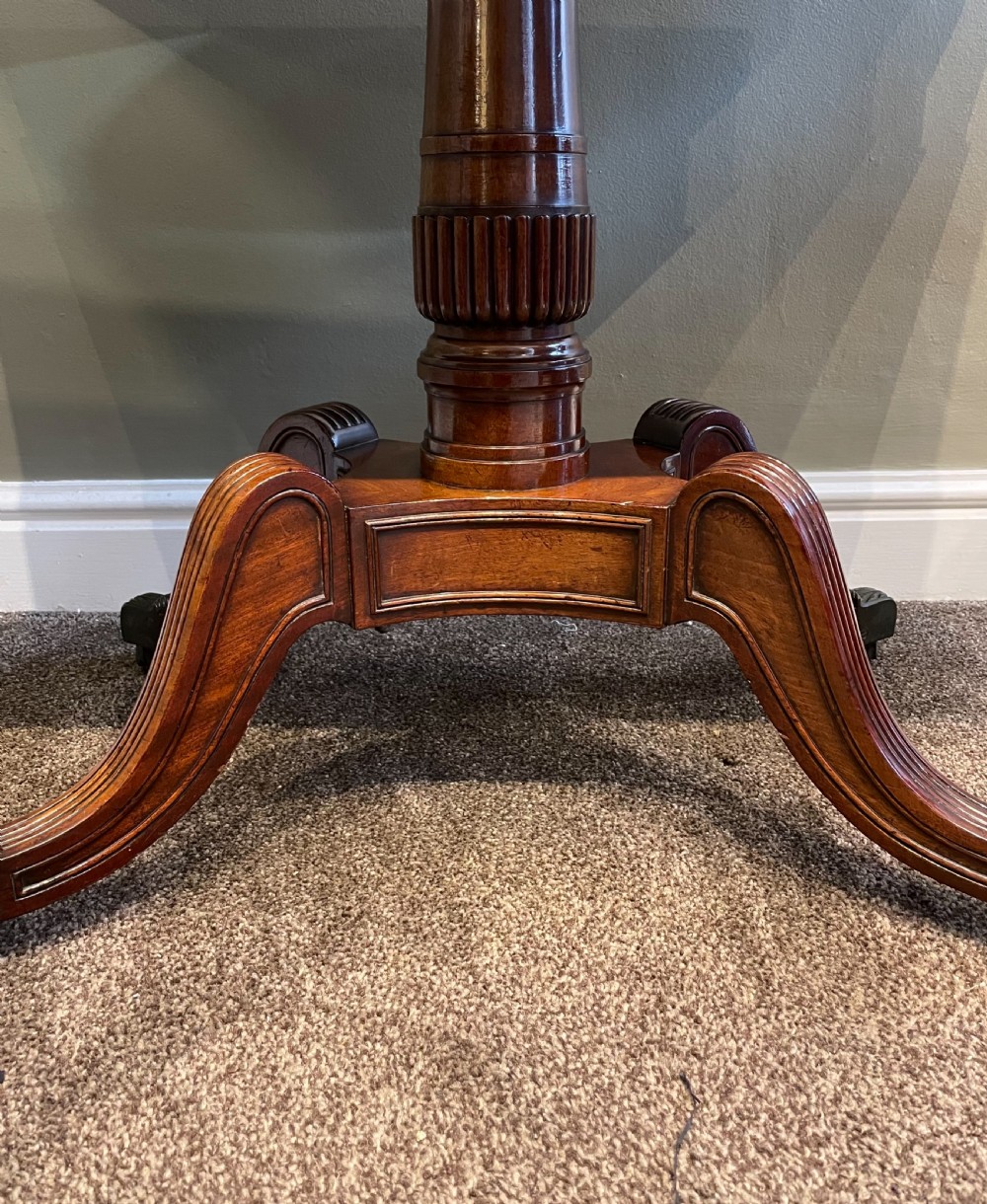 Regency Mahogany Card Games Table View II