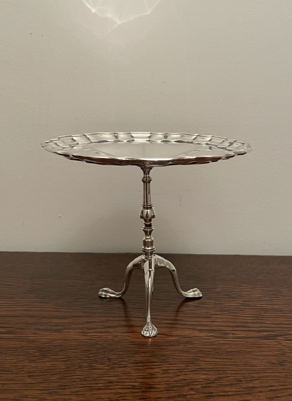 Quality George V Silver Bon Bon Dish Table