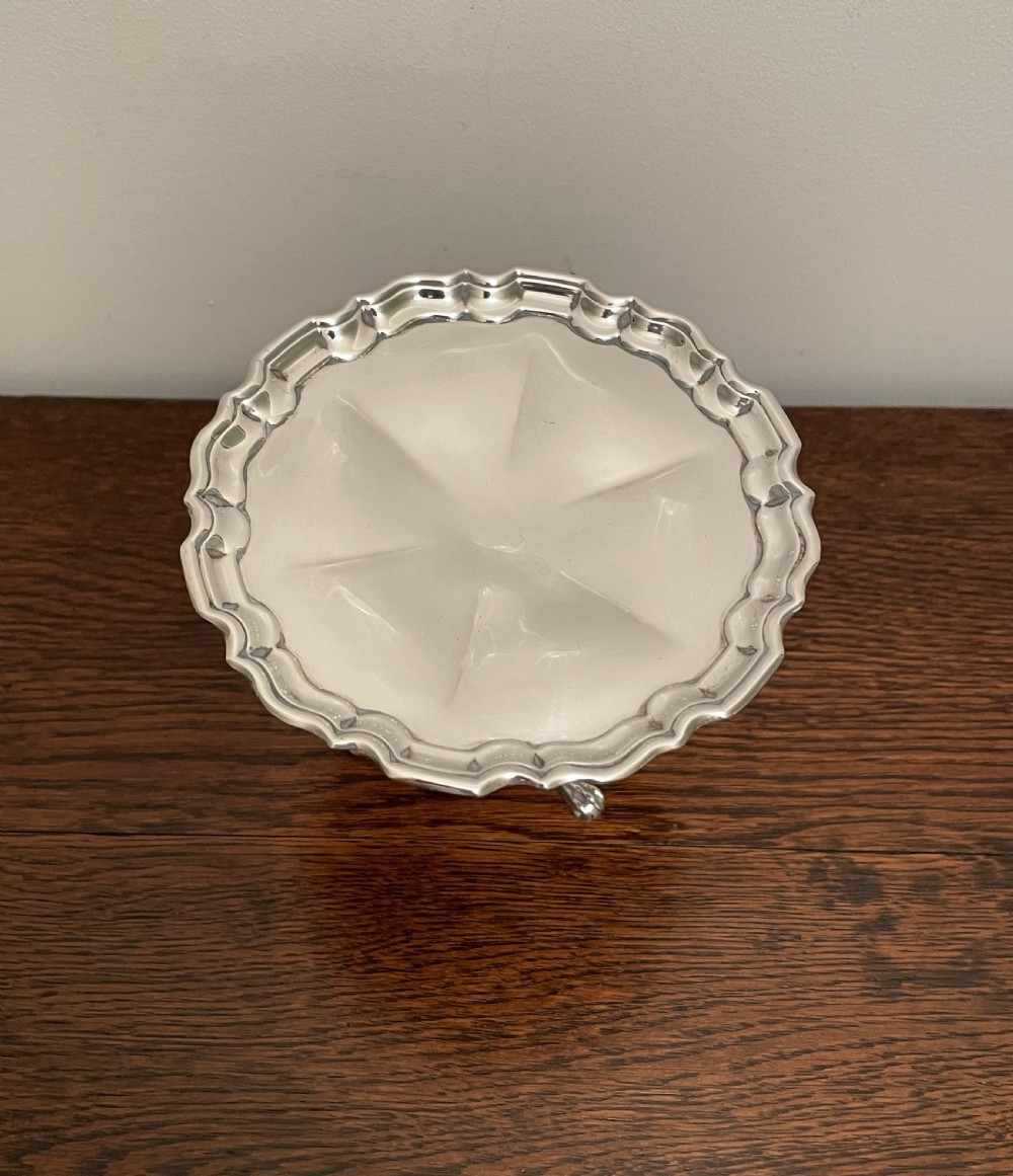 Quality George V Silver Bon Bon Dish Table View III