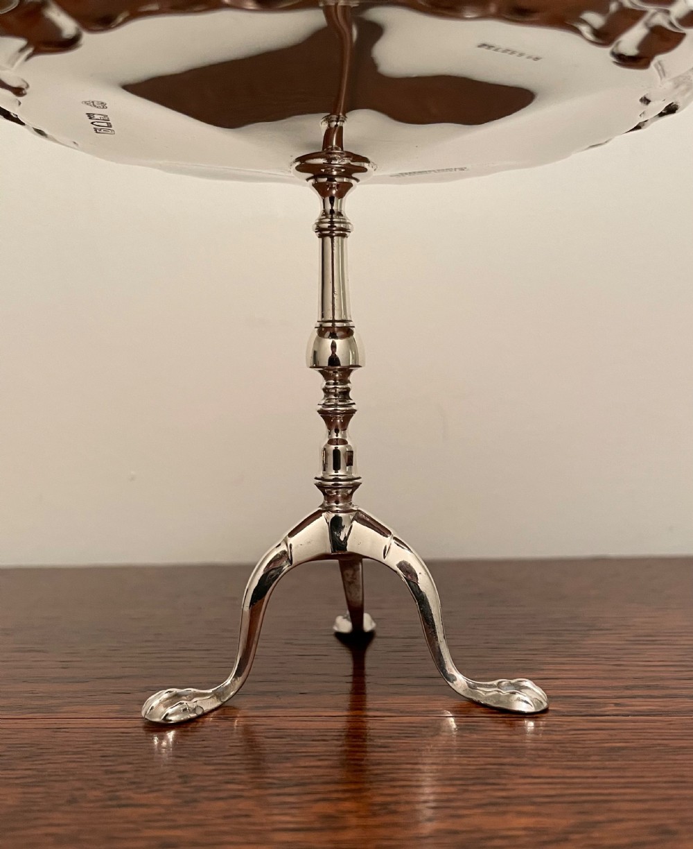 Quality George V Silver Bon Bon Dish Table View IV