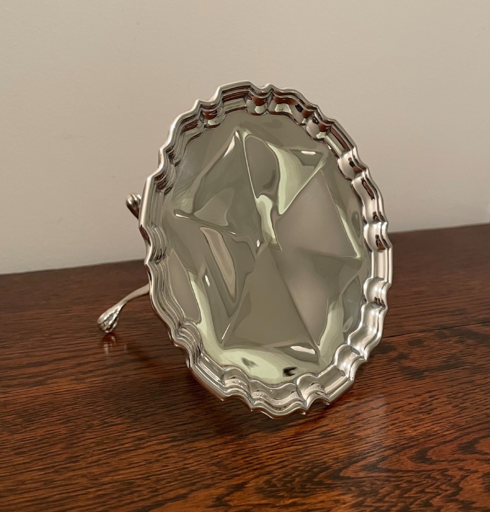 Quality George V Silver Bon Bon Dish Table View VI