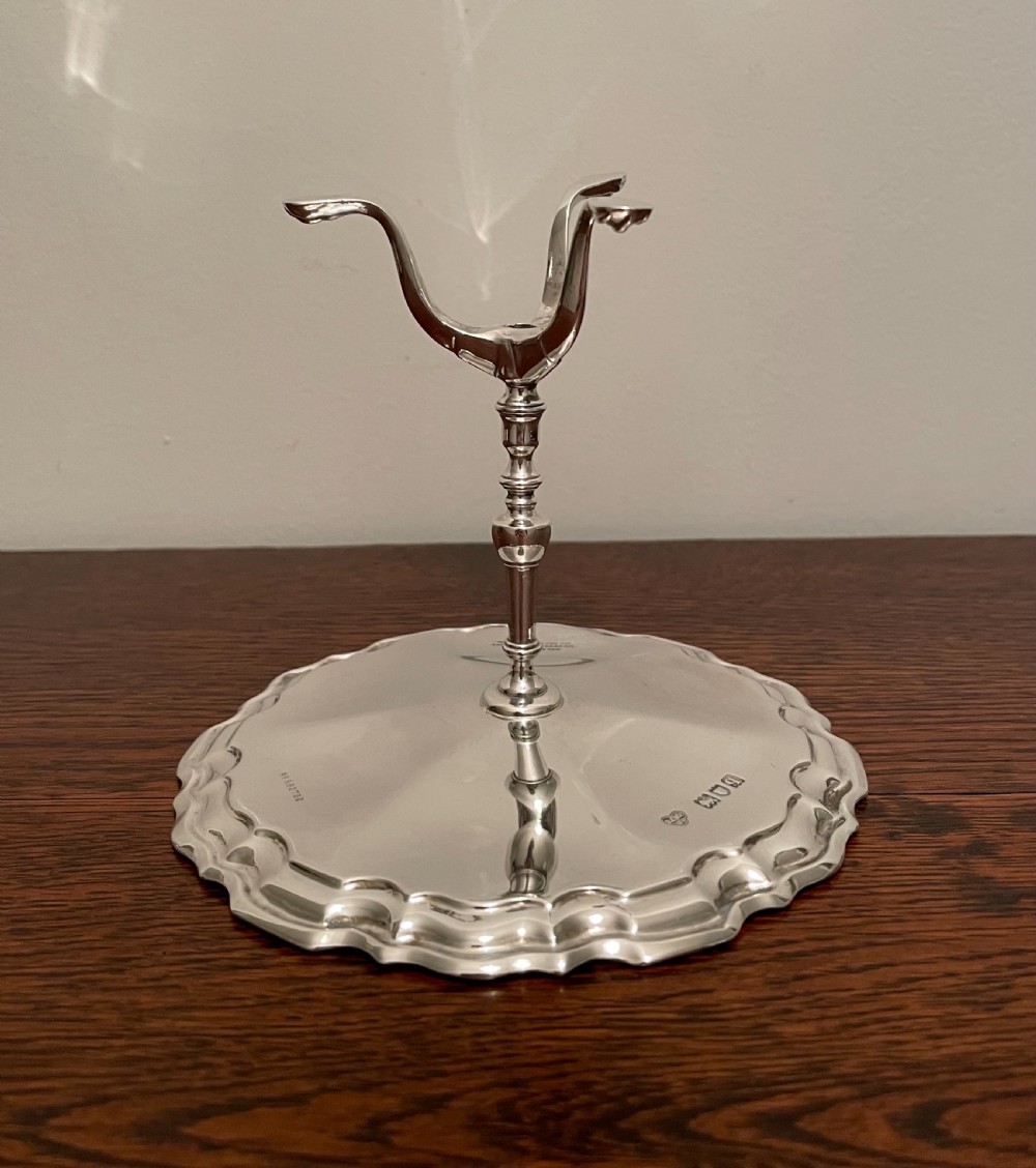 Quality George V Silver Bon Bon Dish Table View VII