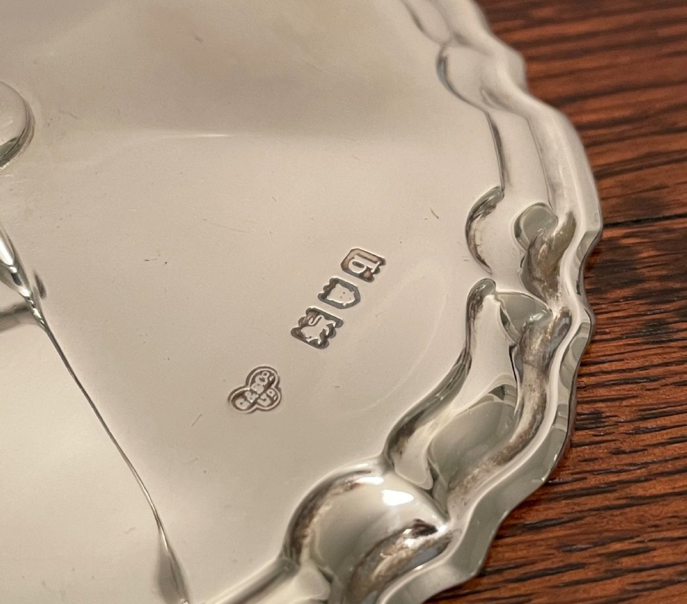 Quality George V Silver Bon Bon Dish Table View VIII