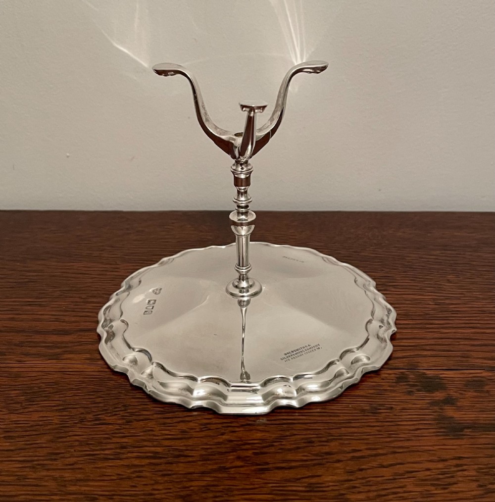 Quality George V Silver Bon Bon Dish Table View IX