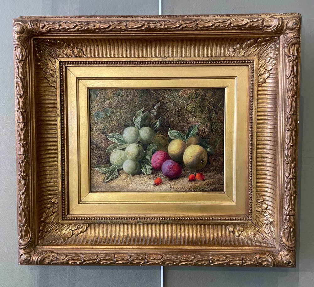 George Clare (1835-1890) Still Life Oil Painting