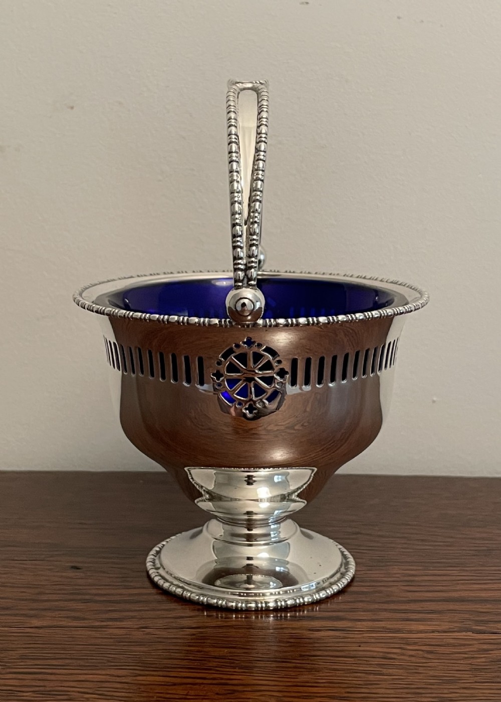 Good George V Silver Basket, Chester