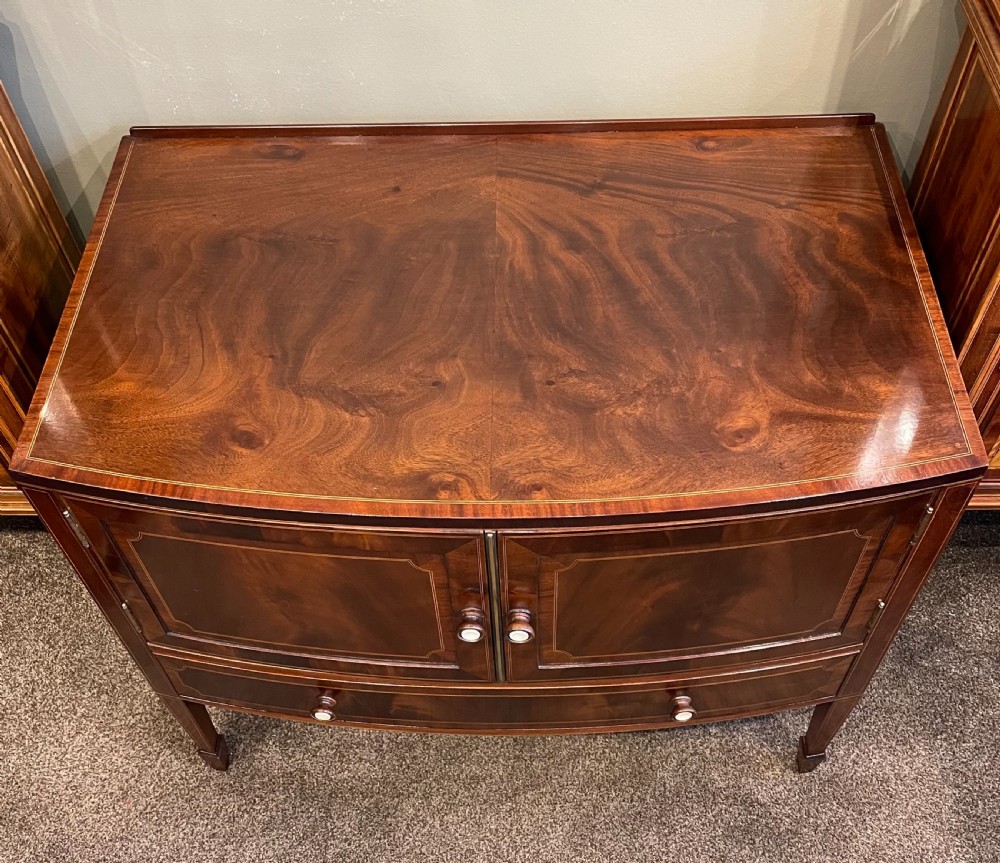 Quality Edwardian Mahogany Bedroom Cupboard Chest by Maple & Co  View II