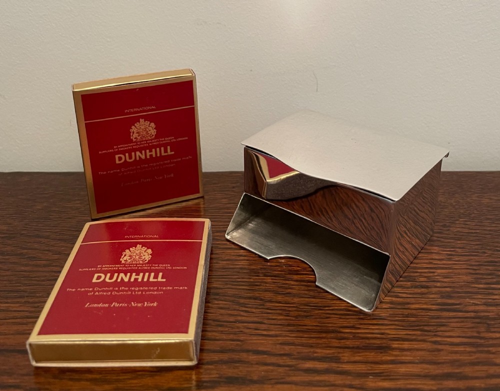George V Solid Silver Table Vesta Match Box, with matches View IX