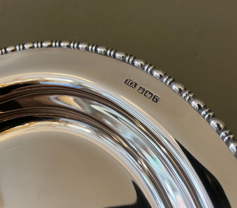 Quality Edwardian Silver Dish Bowl, 1909 View V