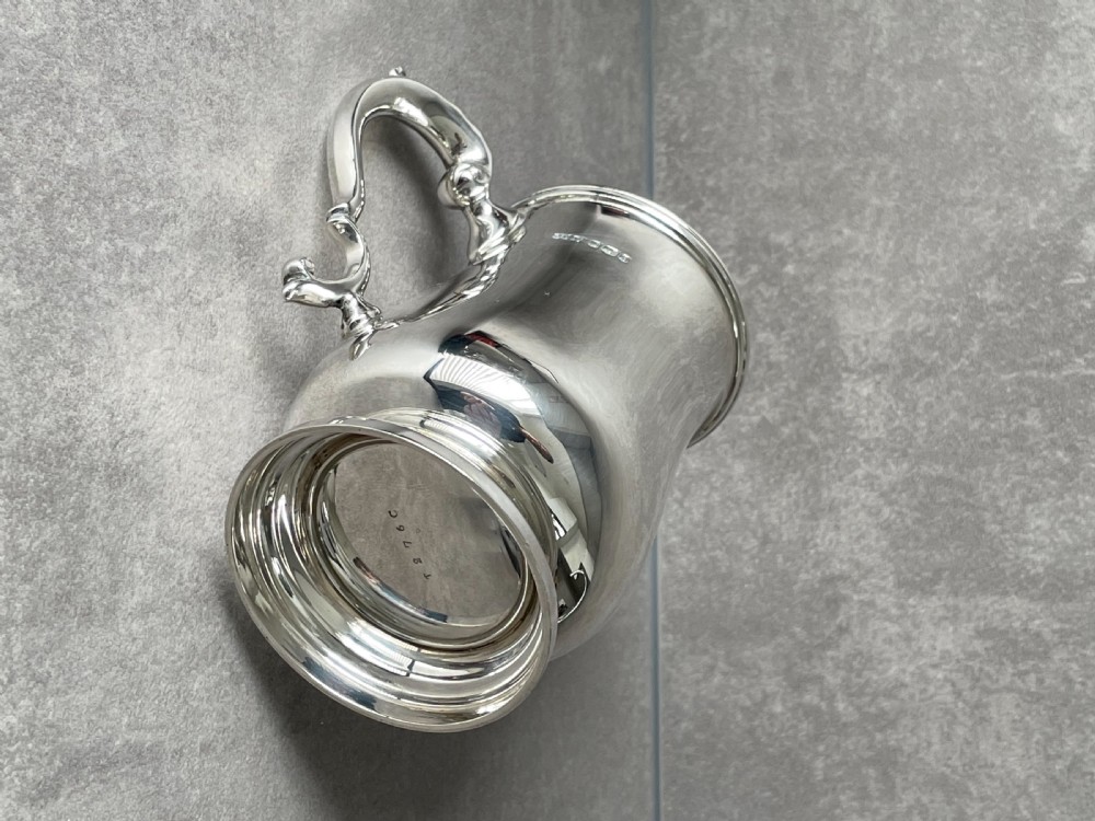 Solid Silver Half Pint Tankard View VII
