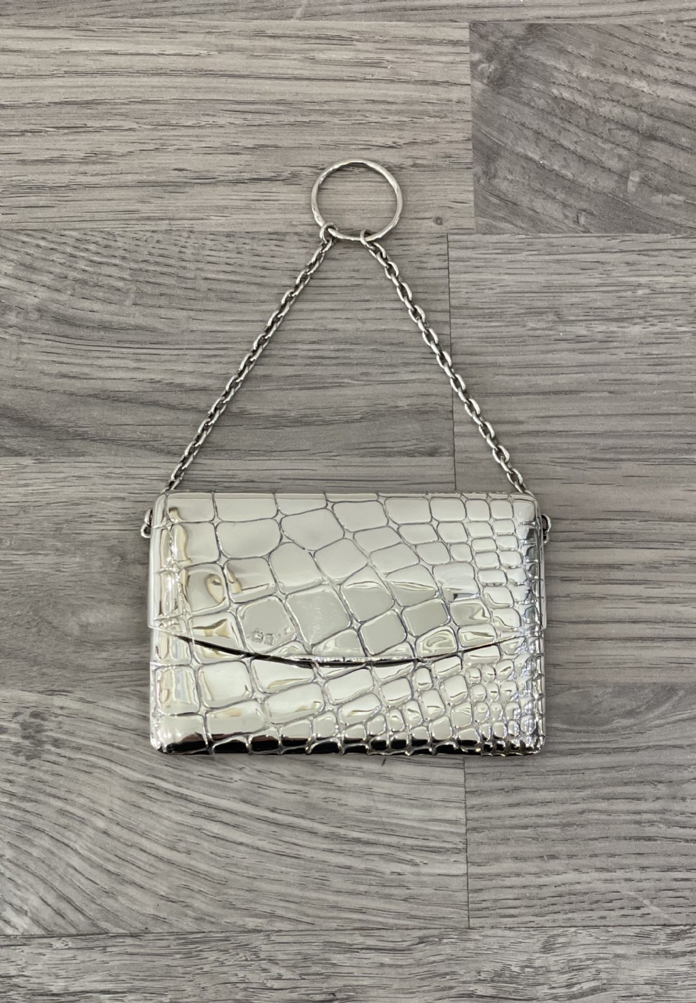 Edwardian Solid Silver Ladies Purse by Sampson Mordan & Co