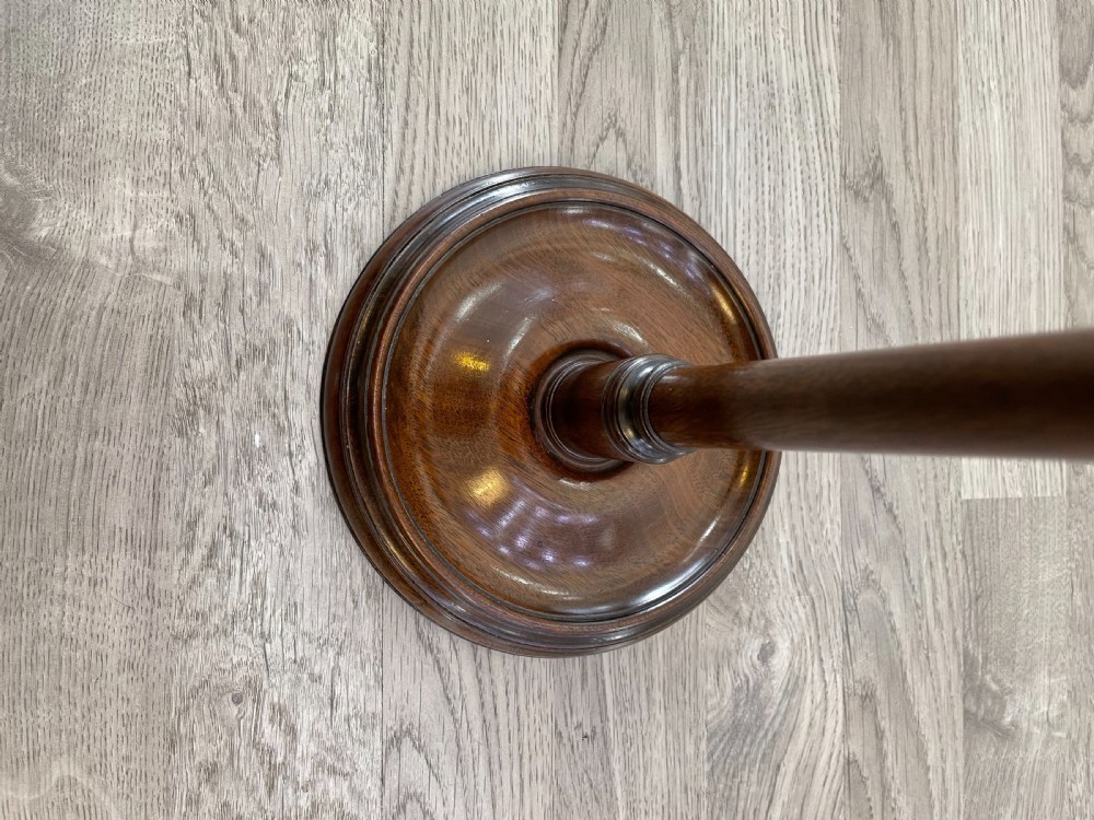 Quality Georgian Mahogany Candle Stand View VIII