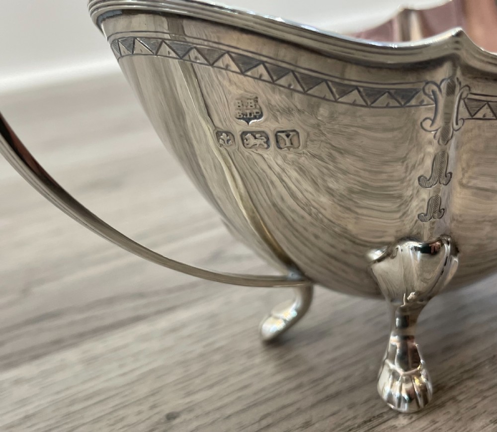 A good George VI solid silver four piece tea service  View VII