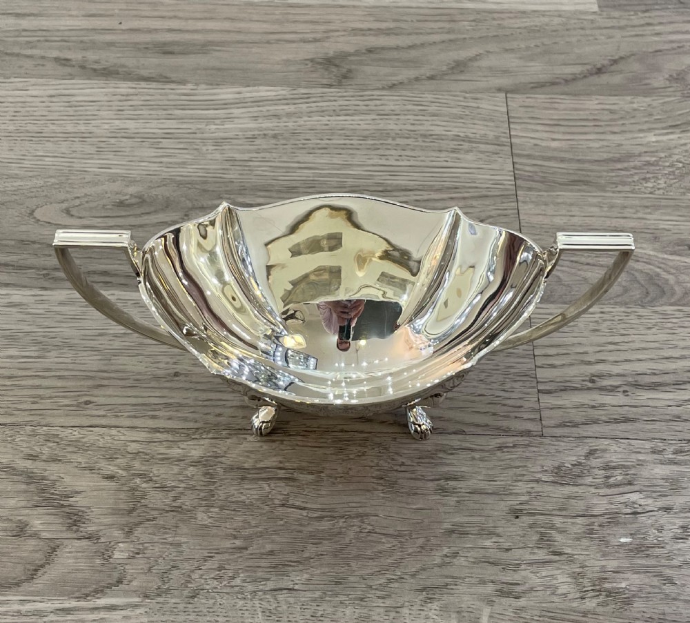 A good George VI solid silver four piece tea service  View VIII