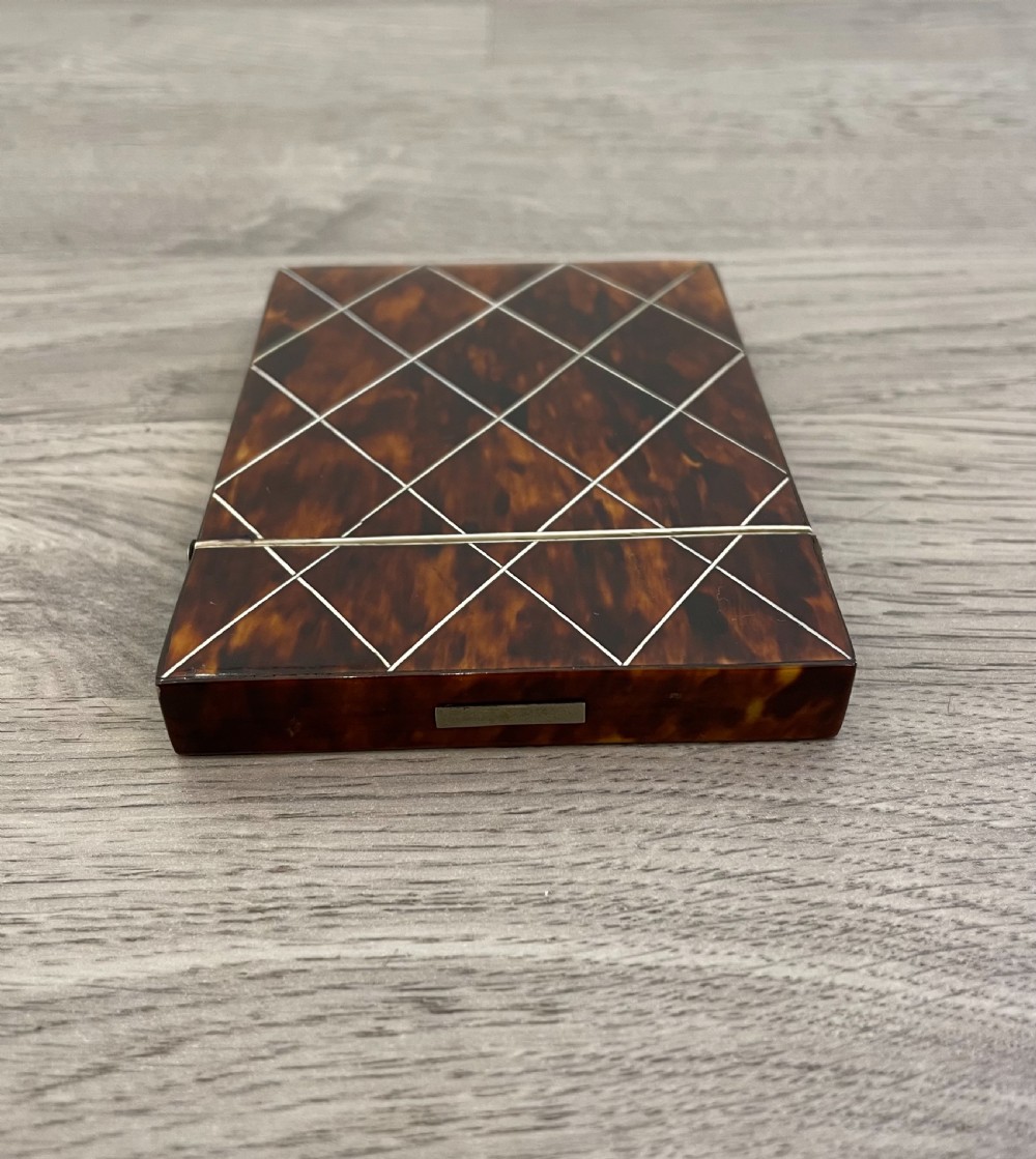 19th Century Tortoiseshell Card Case View II