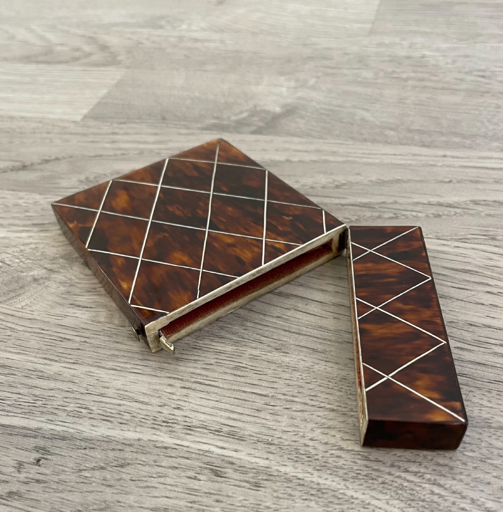 19th Century Tortoiseshell Card Case View IV