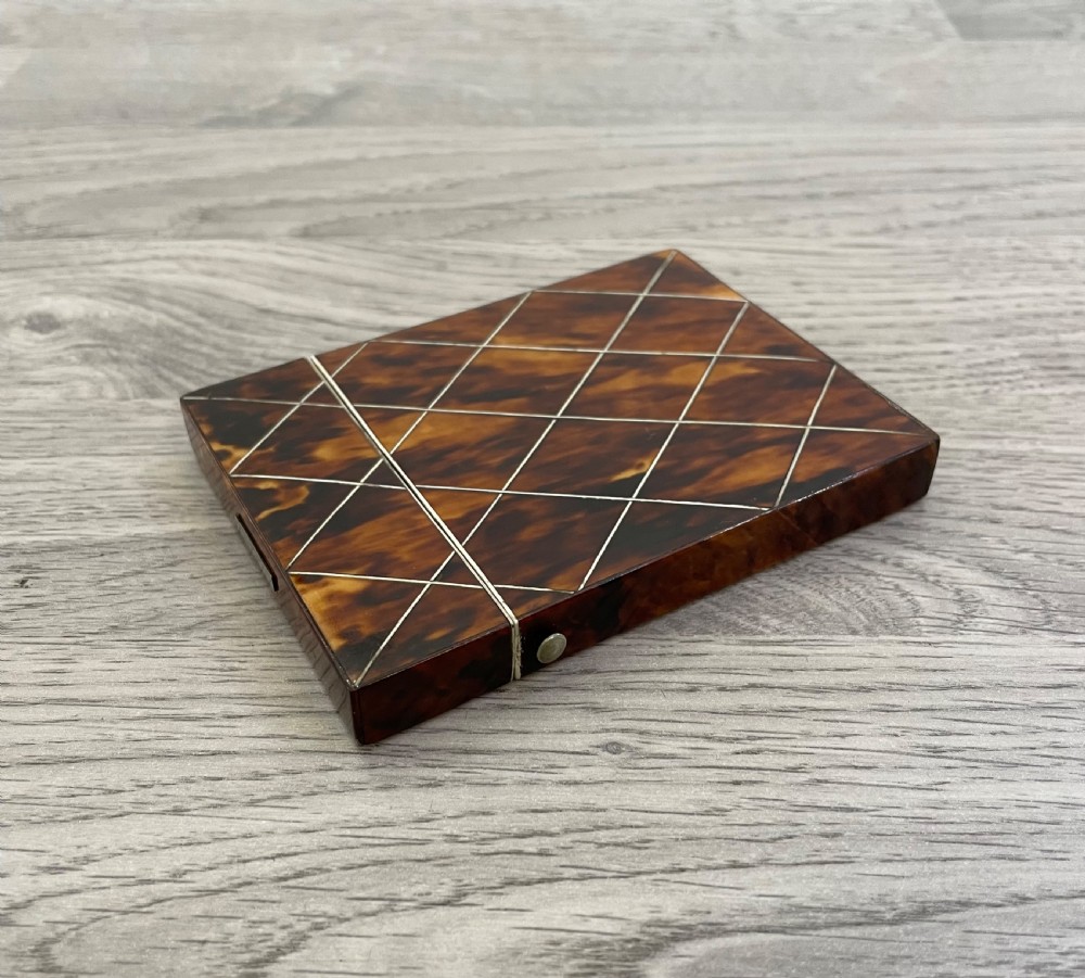 19th Century Tortoiseshell Card Case View VI