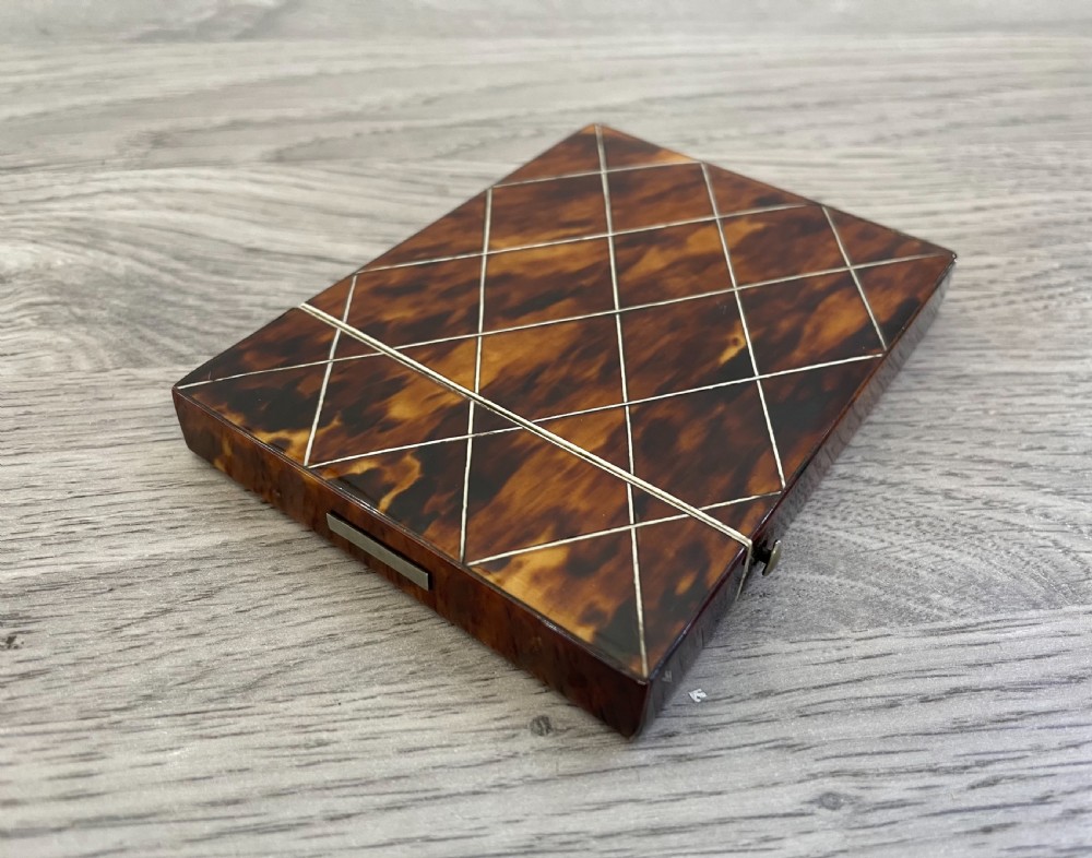 19th Century Tortoiseshell Card Case View VII
